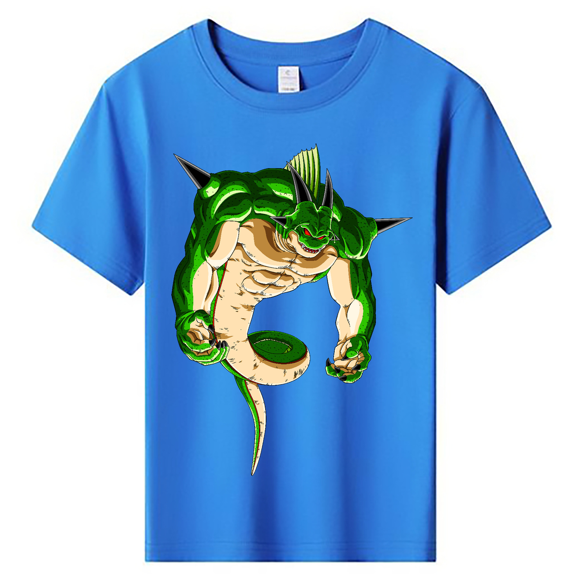 （画像用） ドラゴンボール 神龍 シェンロン DRAGON BALL Shenron 綿100％キッズTシャツ（フロントプリント）
